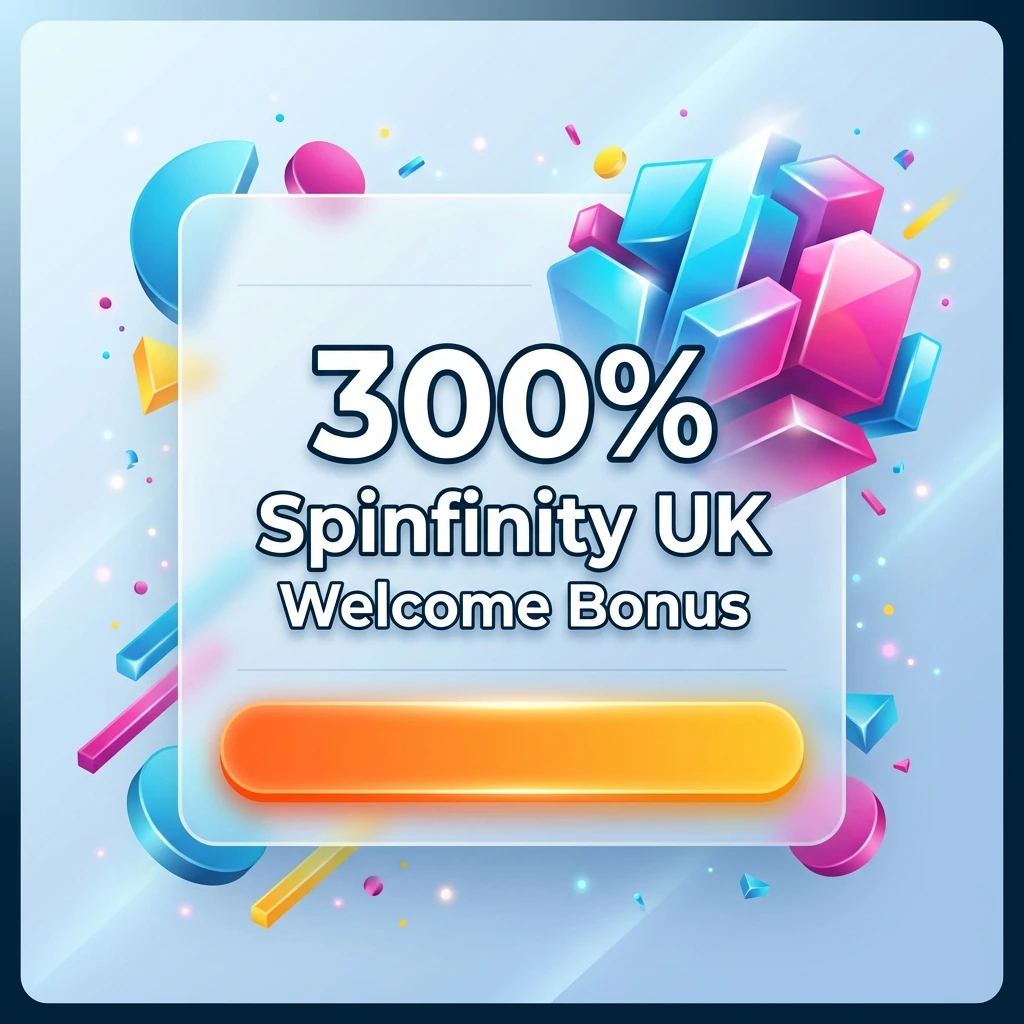 300% Spinfinity UK Welcome Bonus
